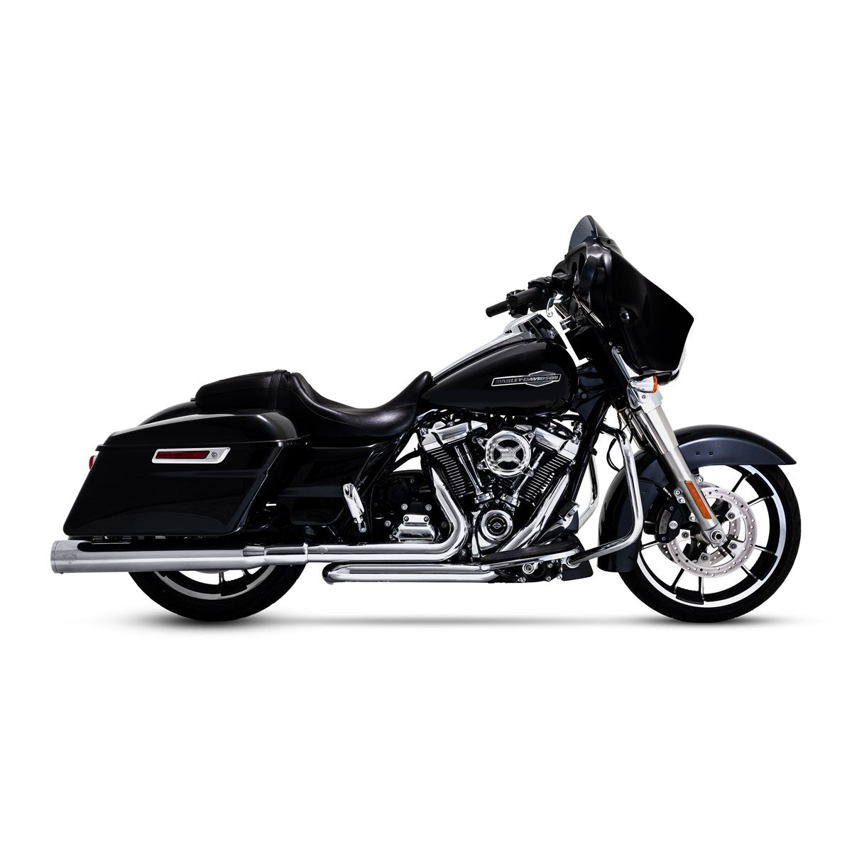 Vance & Hines Dresser Duals – Chrome – 17351 — manufacturer image 3