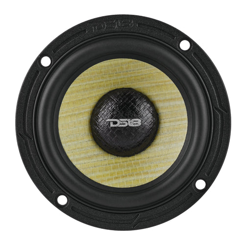 DS18 DXQ3.5 DXQ 3.5” Midrange Speaker with Yellow Straw + Composite Foam Cone | 60W RMS 4-Ohm — image 2