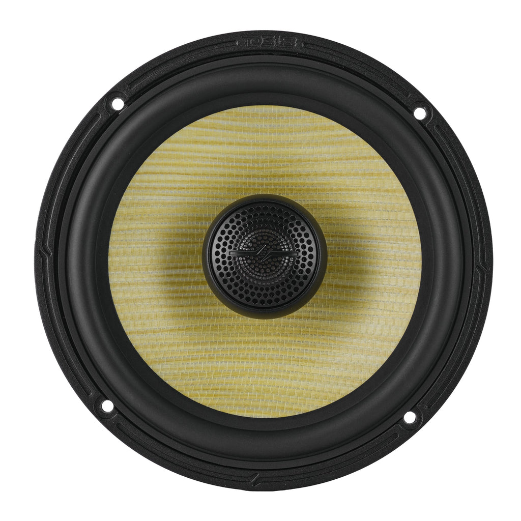 DS18 DXQ6.5CX DXQ 6.5" 2-Way Coaxial Speaker with Yellow Straw and Composite Foam Cone | 150W RMS 4-Ohm — image 3
