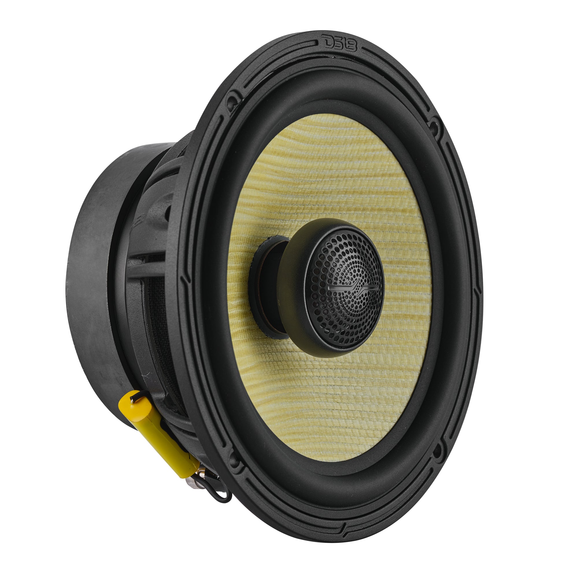 DS18 DXQ6.5CX DXQ 6.5" 2-Way Coaxial Speaker with Yellow Straw and Composite Foam Cone | 150W RMS 4-Ohm — image 4