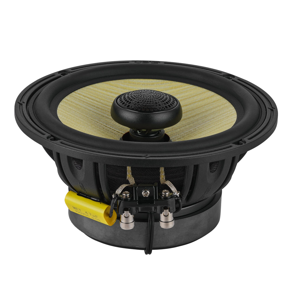 DS18 DXQ6.5CX DXQ 6.5" 2-Way Coaxial Speaker with Yellow Straw and Composite Foam Cone | 150W RMS 4-Ohm — image 6