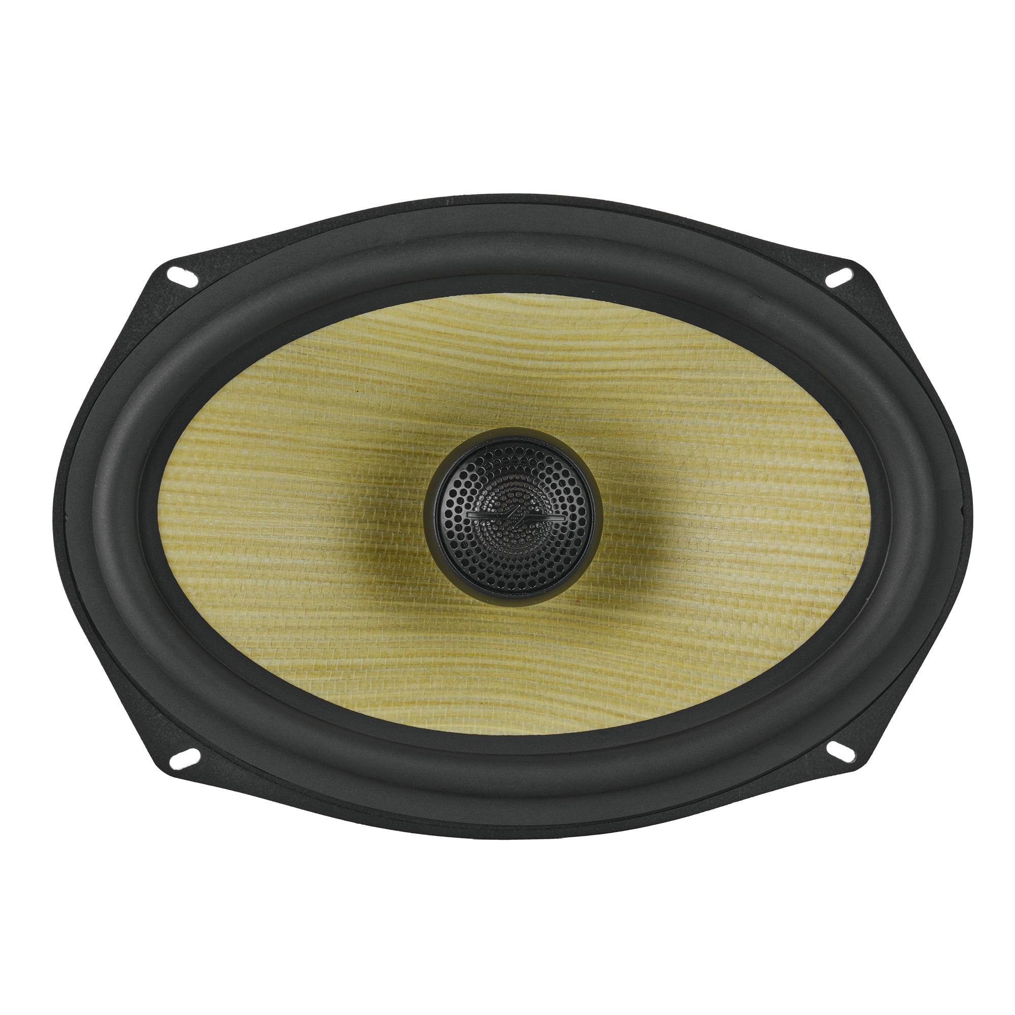 DS18 DXQ6.9CX DXQ 6x9" 2-Way Coaxial Speaker with Yellow Straw and Composite Foam Cone | 150W RMS 4-Ohm — image 3