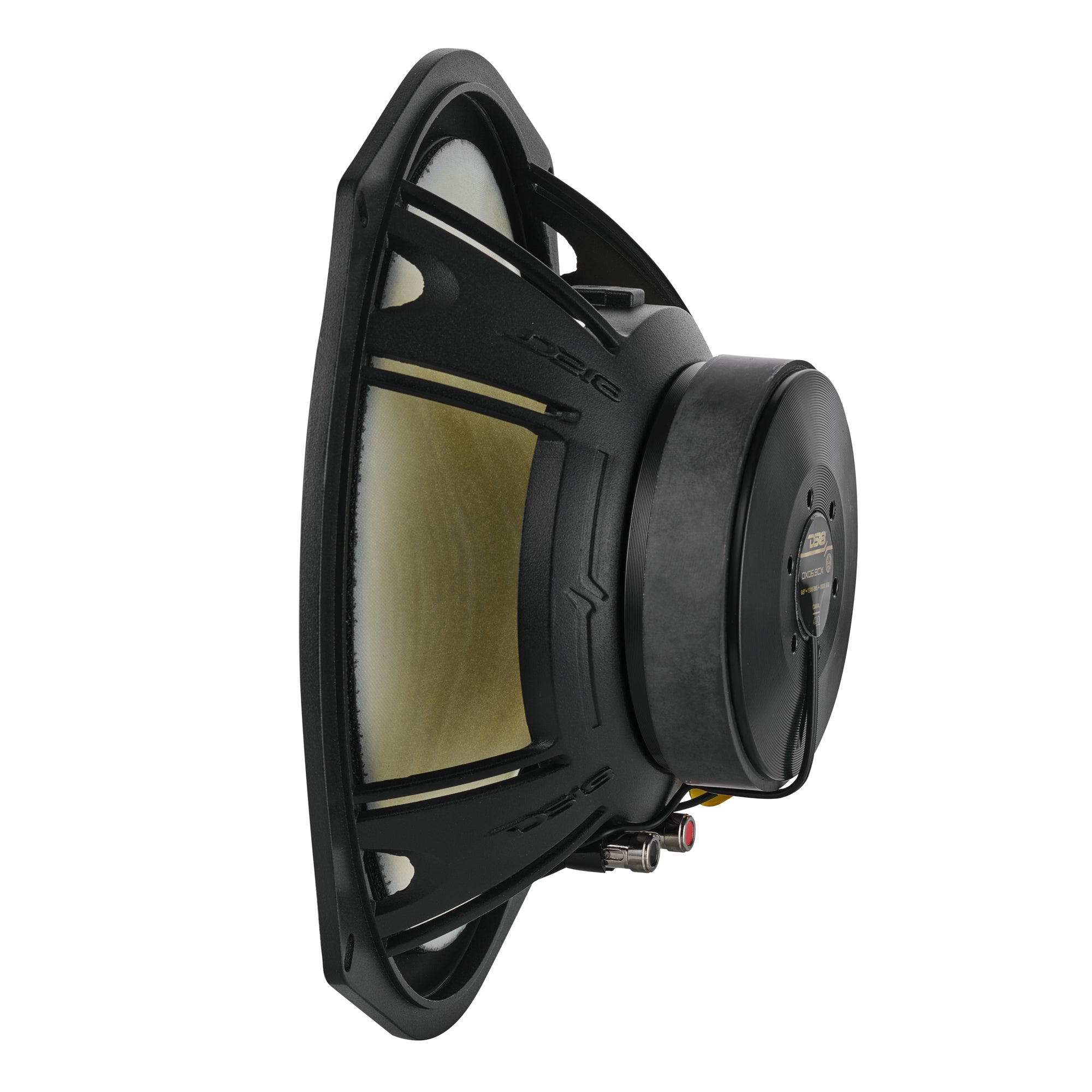 DS18 DXQ6.9CX DXQ 6x9" 2-Way Coaxial Speaker with Yellow Straw and Composite Foam Cone | 150W RMS 4-Ohm — image 5