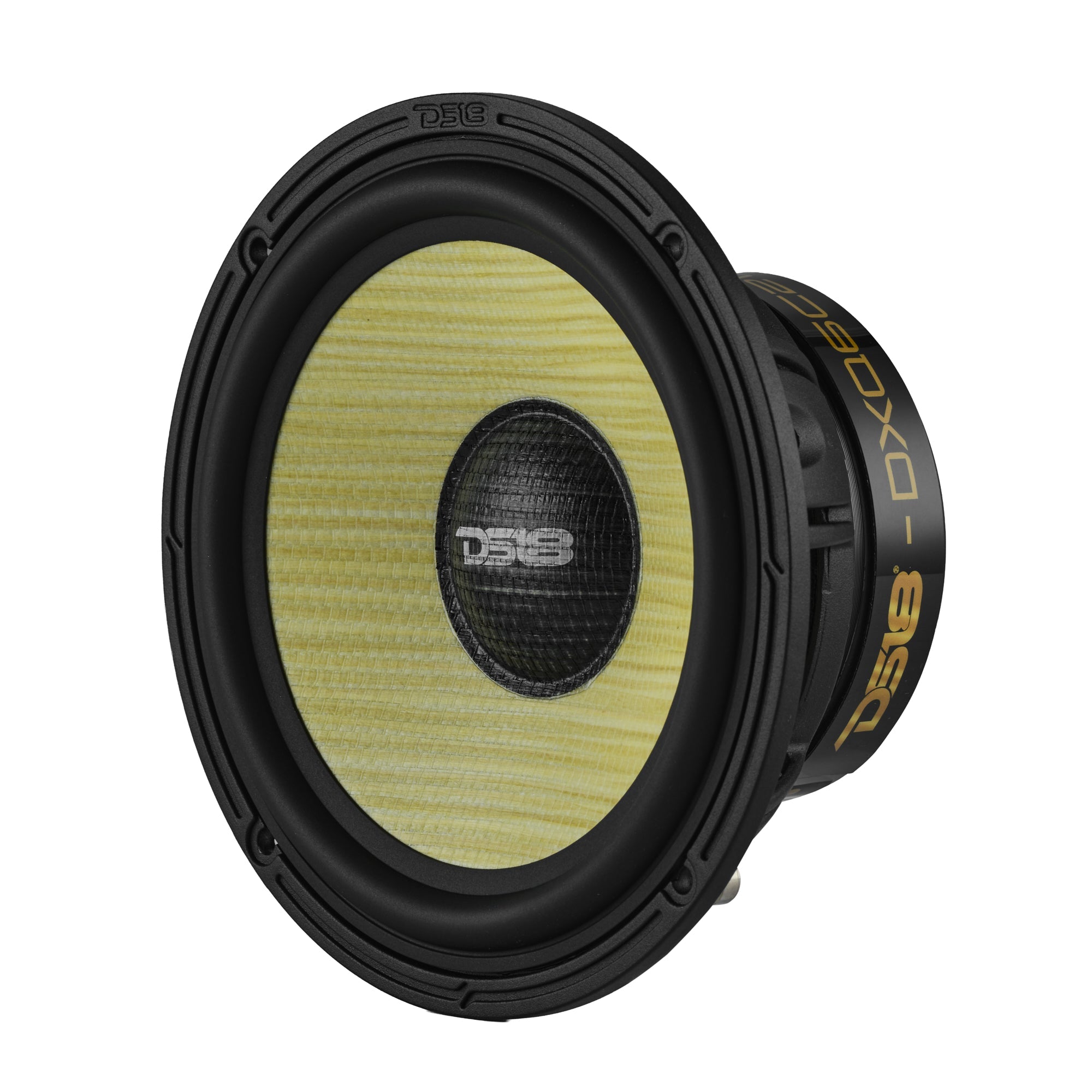 DS18 DXQ6C2 DXQ 6.5" 2-Way Component Speaker Set with Yellow Straw + Composite Foam Cone | 150W RMS 4-Ohm — image 4