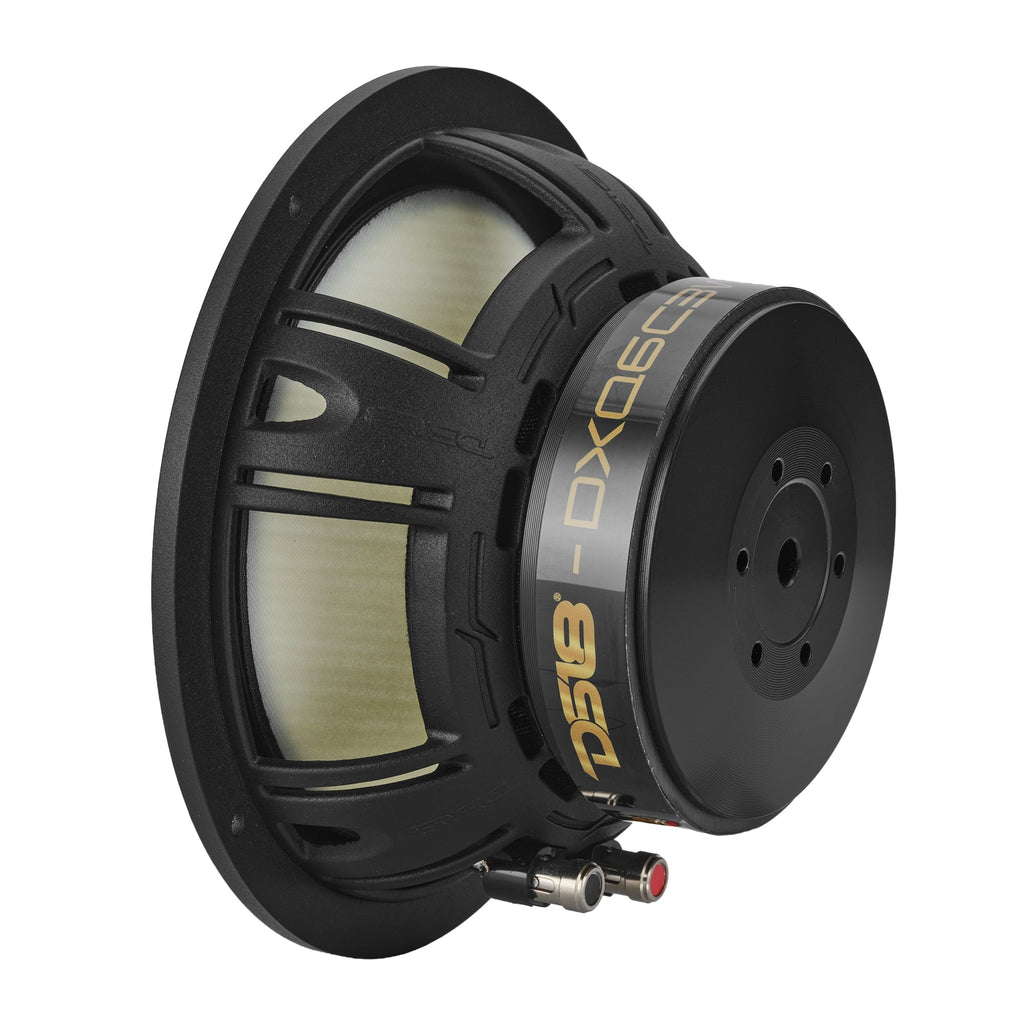 DS18 DXQ6C3 DXQ 6.5" 3-Way Component Speaker Set with Yellow Straw + Composite Foam Cone | 150W RMS 4-Ohm — image 5