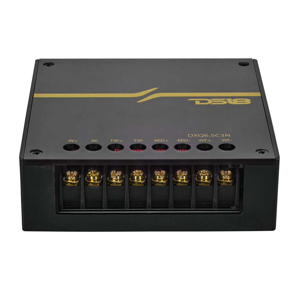 DS18 DXQ6C3N DXQ 6.5" 3-Way Component Speaker Set with Neodymium Magnet and Yellow Straw + Composite Foam Cone | | 180W RMS 4-Ohm — image 10
