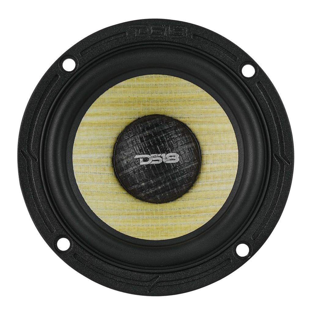 DS18 DXQ6C3N DXQ 6.5" 3-Way Component Speaker Set with Neodymium Magnet and Yellow Straw + Composite Foam Cone | | 180W RMS 4-Ohm — image 6