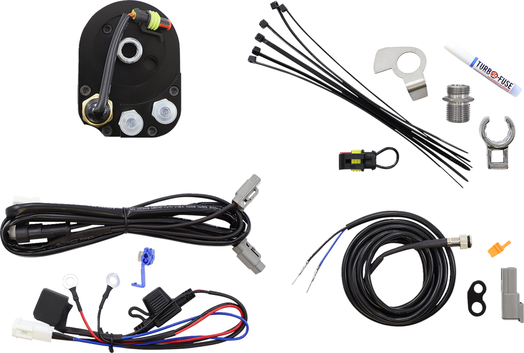 ULTRACOOL Oil Cooler Kit - Flat Black - Dyna — image 3