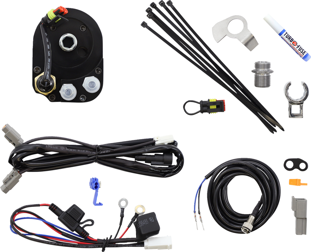 ULTRACOOL Oil Cooler Kit - Gloss Black - Dyna — image 2