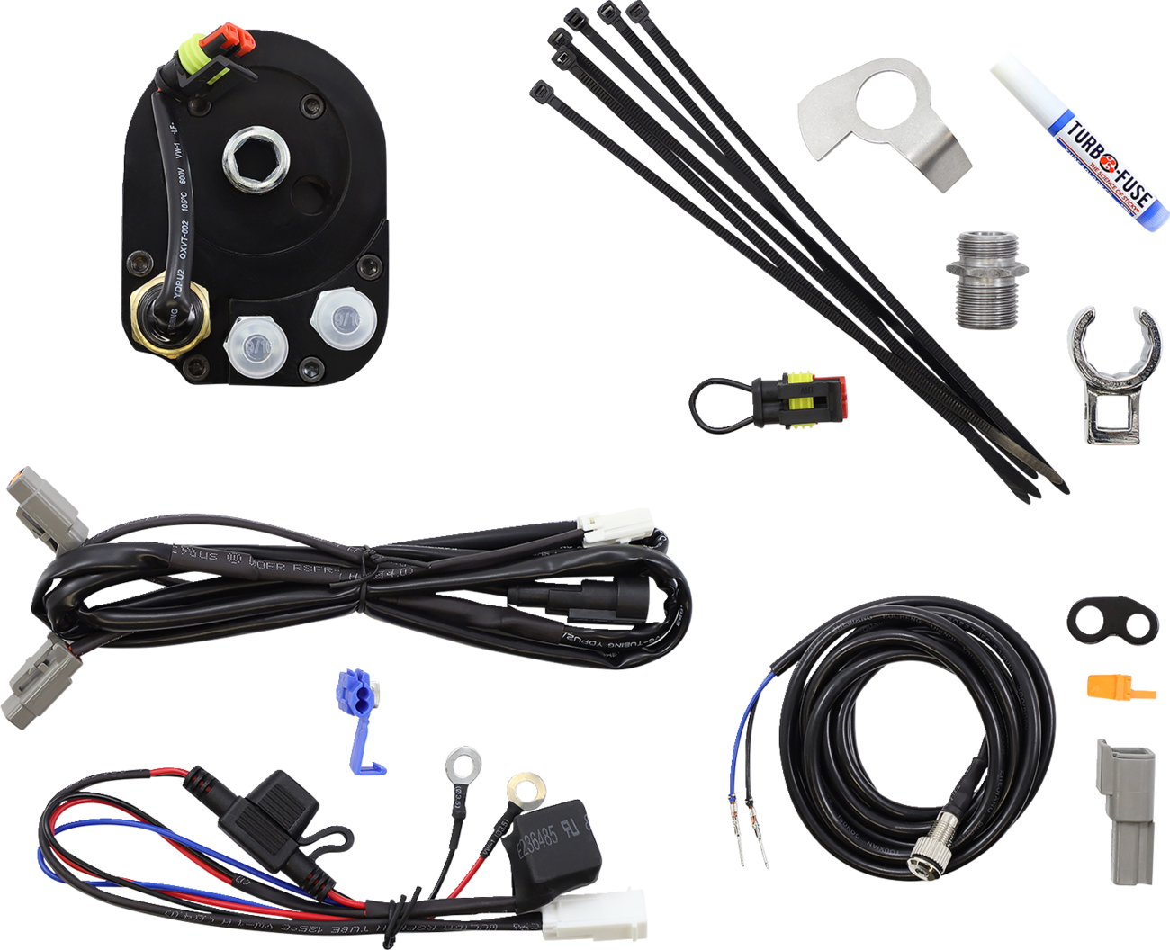 ULTRACOOL Oil Cooler Kit - Gloss Black - Dyna — image 2