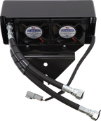 ULTRACOOL Oil Cooler Kit - Gloss Black - Dyna — image 4
