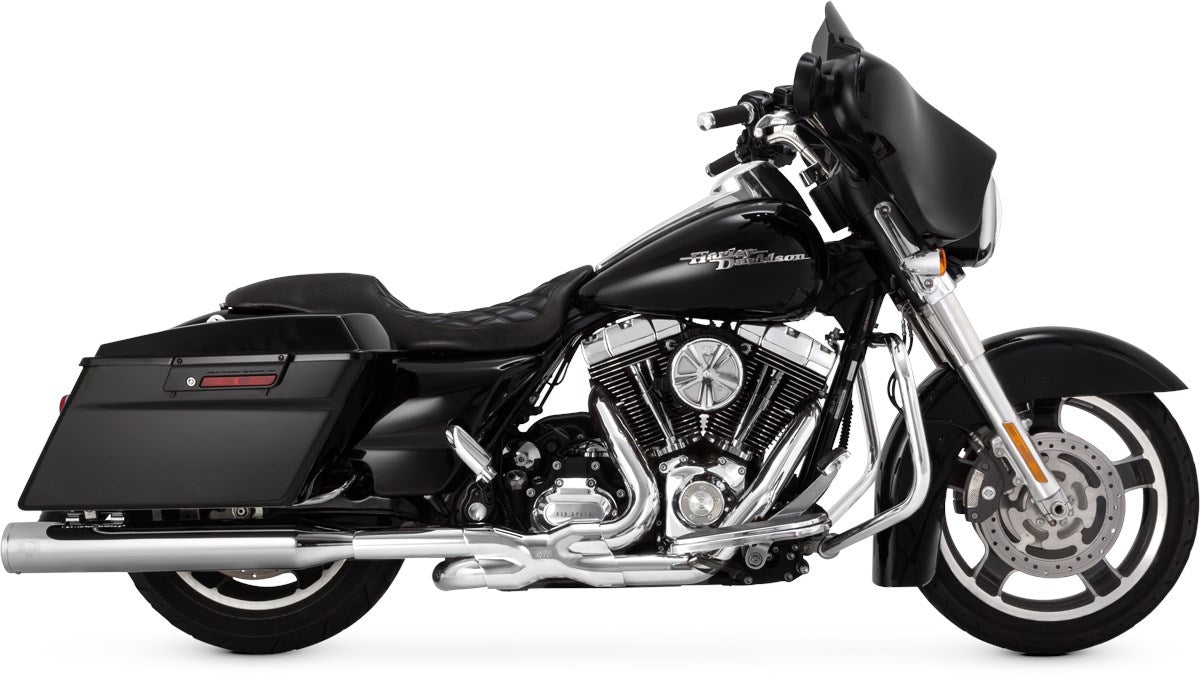 Vance & Hines Eliminator 400 Slip-ons – Chrome – 16703 — manufacturer image 3
