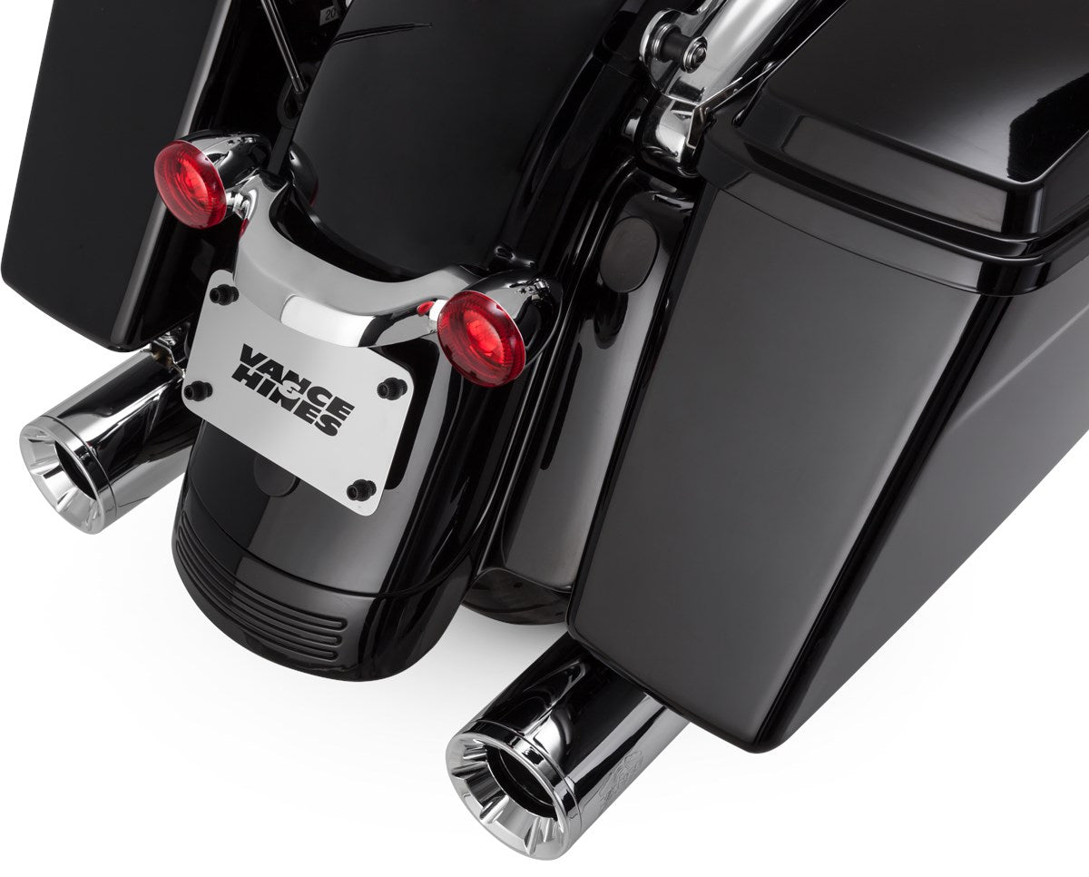 Vance & Hines Eliminator 400 Slip-ons – Chrome – 16703 — manufacturer image 4