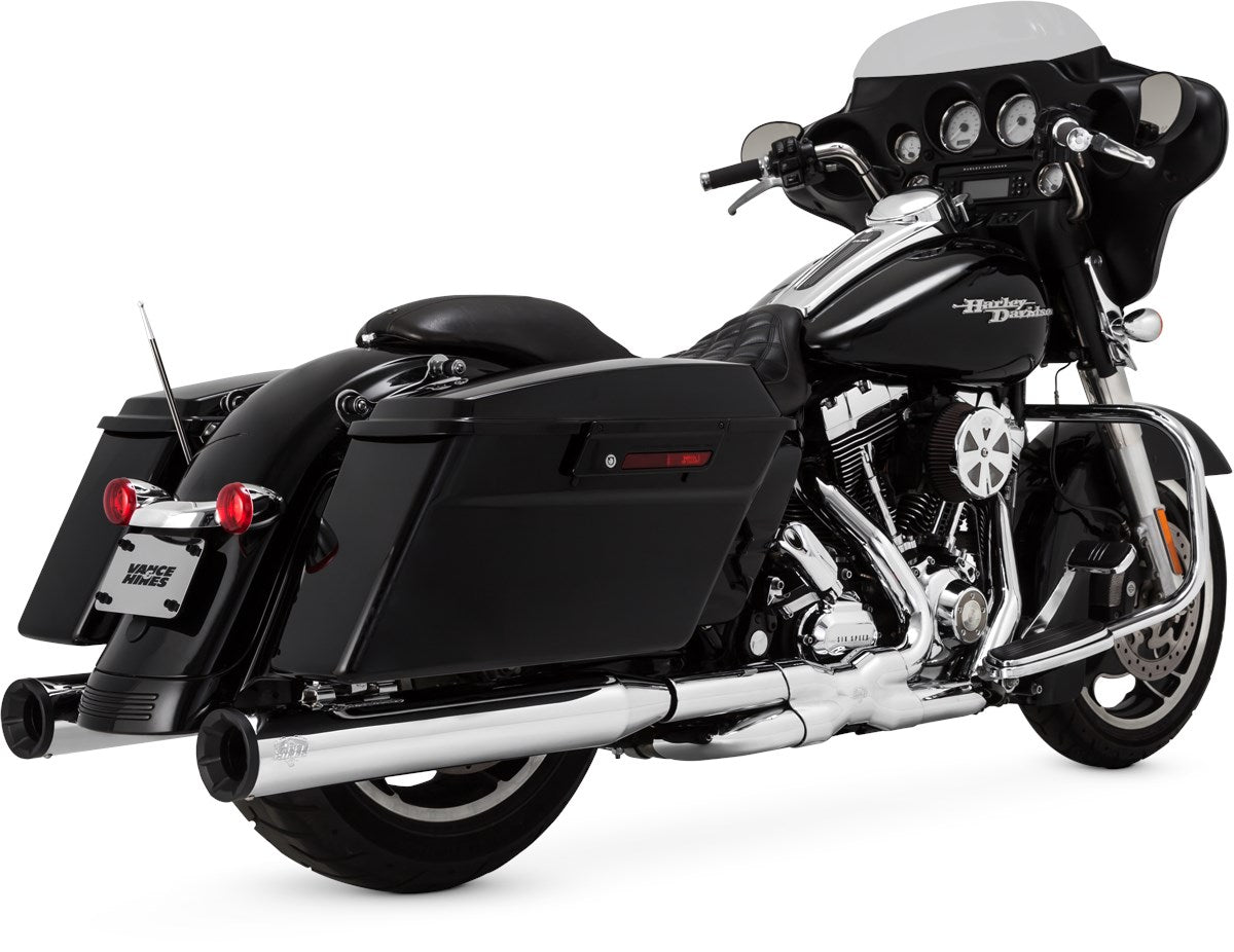 Vance & Hines Eliminator 400 Slip-ons – Black – 46714 — manufacturer image 5