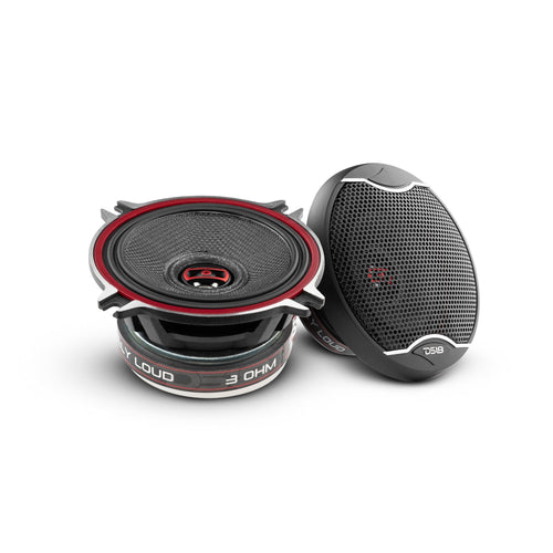 DS18 EXL-SQ4.0 EXL 4" 2-Way Coaxial Speaker with Fiber Glass Cone | 60W RMS 3-Ohm — image 1