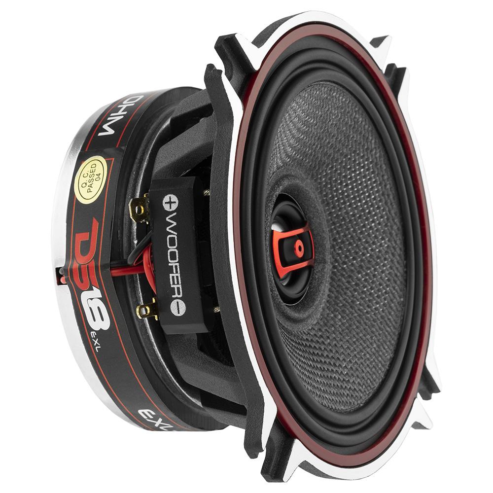 DS18 EXL-SQ4.0 EXL 4" 2-Way Coaxial Speaker with Fiber Glass Cone | 60W RMS 3-Ohm — image 3