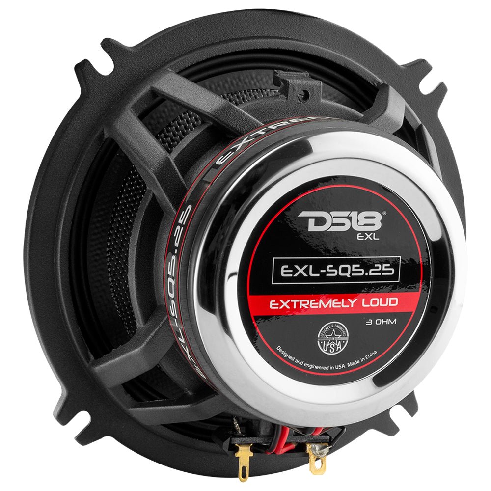 DS18 EXL-SQ5.25 EXL 5.25" 2-Way Coaxial Speaker with Fiber Glass Cone | 80W RMS 3-Ohm — image 5