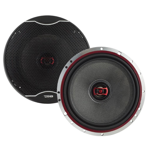 DS18 EXL-SQ6.5 EXL 6.5" 2-Way Coaxial Speaker with Fiber Glass Cone | 120W RMS 3-Ohm — image 2
