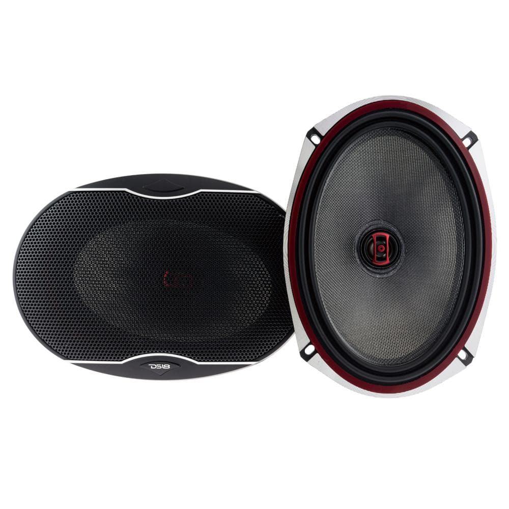 DS18 EXL-SQ6.9 EXL 6x9" 2-Way Coaxial Speaker with Fiber Glass Cone | 160W RMS 3-Ohm — image 2