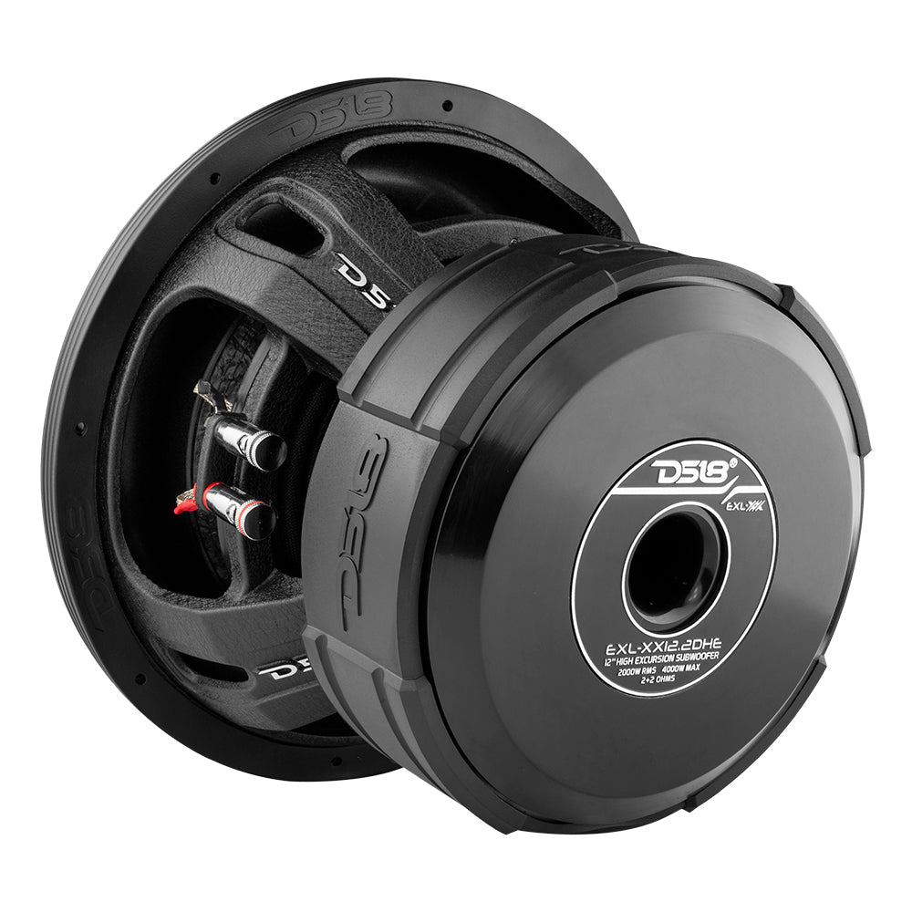 DS18 EXL-XX12.2DHE EXL XX 12" High Excursion Subwoofer 2000 Watts Rms DVC 2-Ohm — image 3