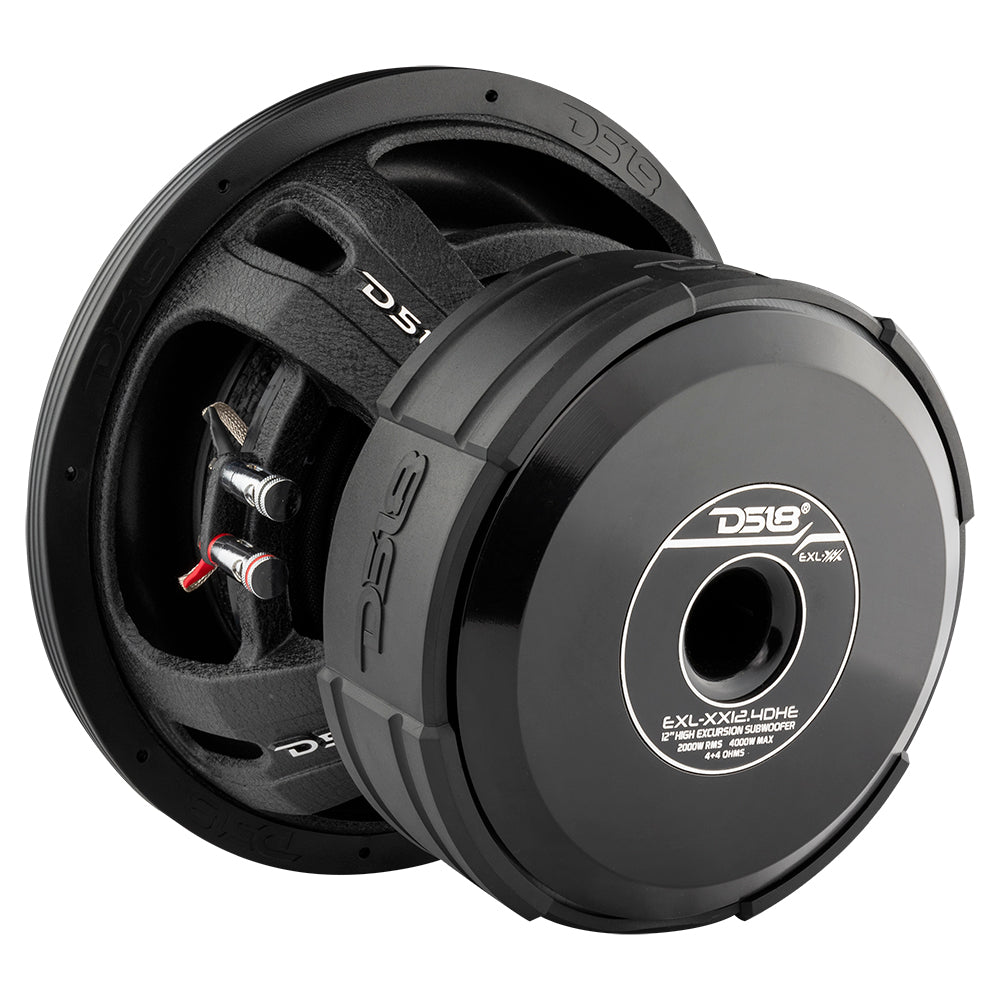 DS18 EXL-XX12.4DHE EXL XX 12" High Excursion Subwoofer 2000 Watts Rms DVC 4-Ohm — image 3