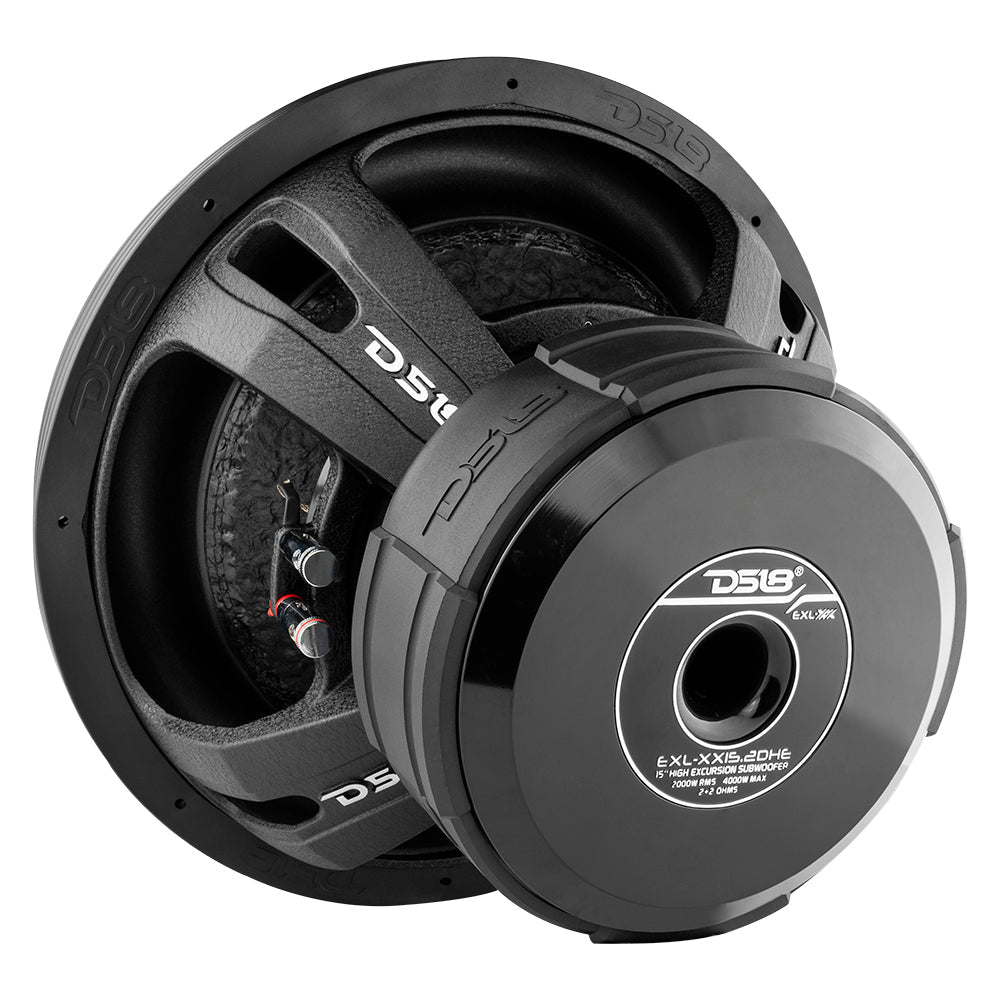 DS18 EXL-XX15.2DHE EXL XX 15" High Excursion Subwoofer 2000 Watts Rms DVC 2-Ohm — image 3