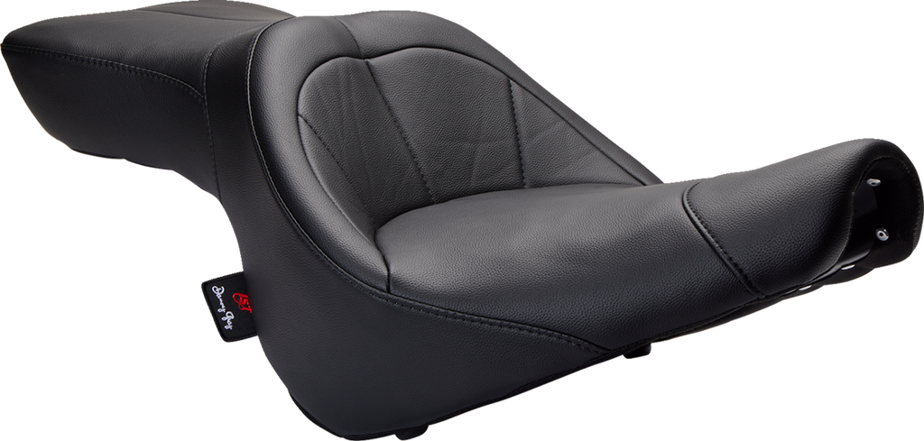 DANNY GRAY TourIST Seat - Air - Black - Vinyl - FL '07-'17 FA-DGE-0317 — image 1
