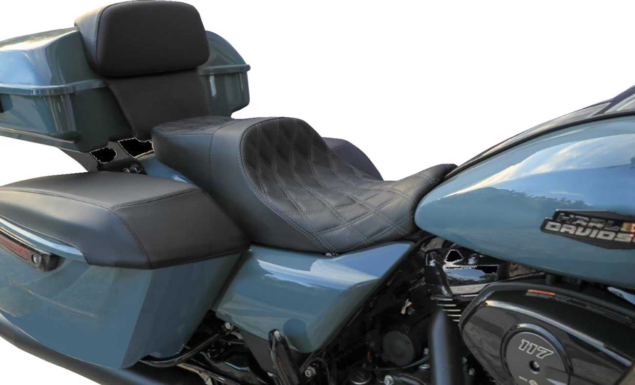 DANNY GRAY Weekday™ 2-Up Seat - Double Diamond - Gray Stitch - FL '23-'24 FA-DGE-0332 — image 1