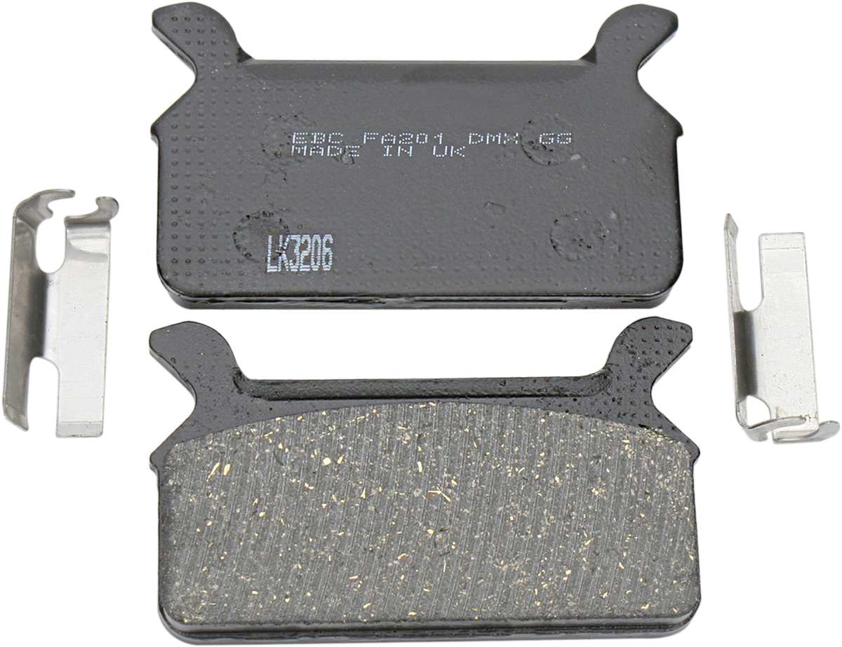 EBC Organic Brake Pads FA201 — image 1