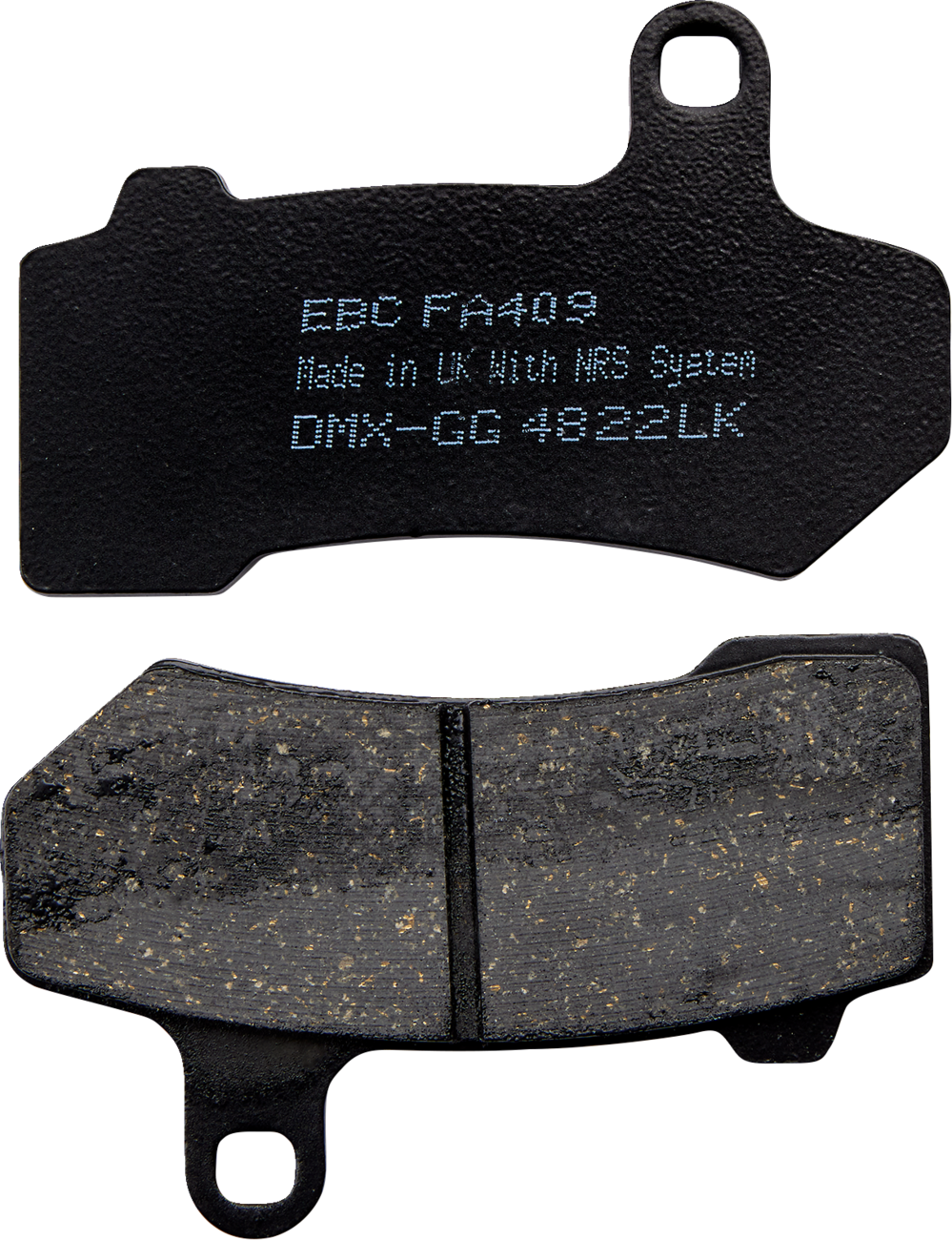 EBC Organic Harley/Buell Brake Pads (Front/Rear) - FA409 — image 1