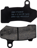 EBC Organic Harley/Buell Brake Pads (Front/Rear) - FA409 — image 1
