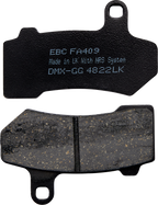 EBC Organic Harley/Buell Brake Pads (Front/Rear) - FA409 — image 1