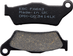 EBC Organic Brake Pads FA643 — image 1
