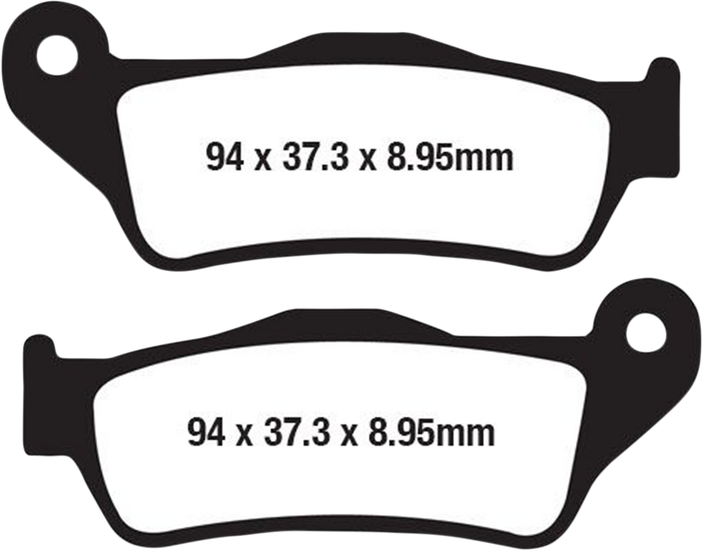 EBC Organic Brake Pads FA643 — image 2