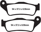 EBC Organic Brake Pads FA643 — image 2