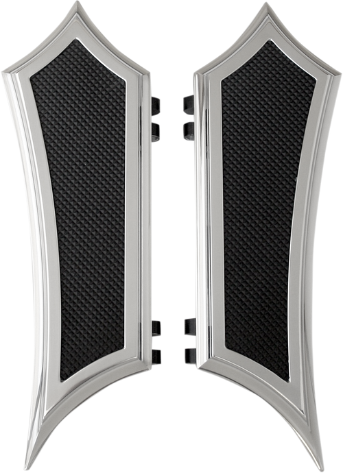 ACCUTRONIX Instigator Extended Flooboards - Driver - Chrome FBF01-IC — image 1