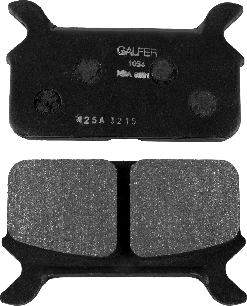 GALFER Semi-Metallic Brake Pads FD125G1054 — image 1