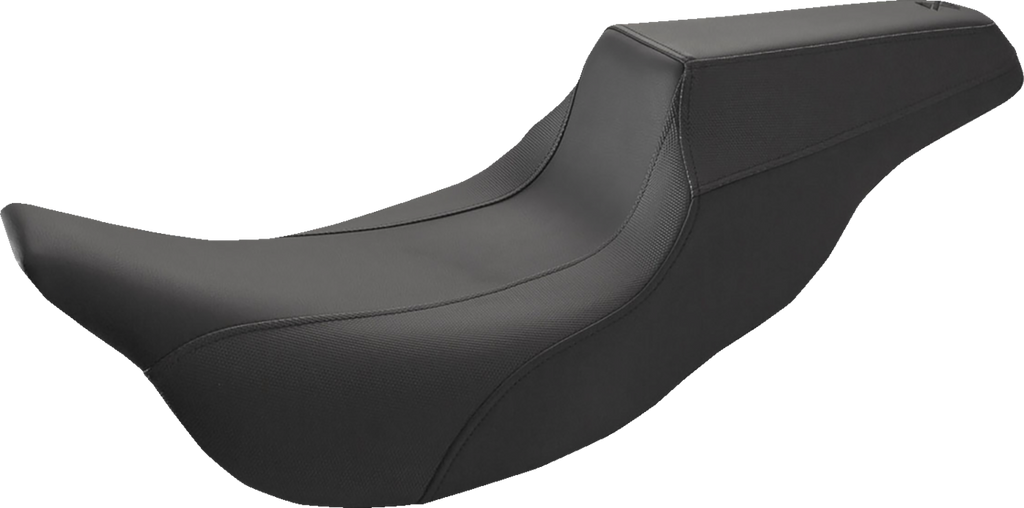 SADDLEMEN FXR Division Signature Series Seat - Black w/ Perforated Inserts - FLH/FLT '23-'24 FD82307 — image 2