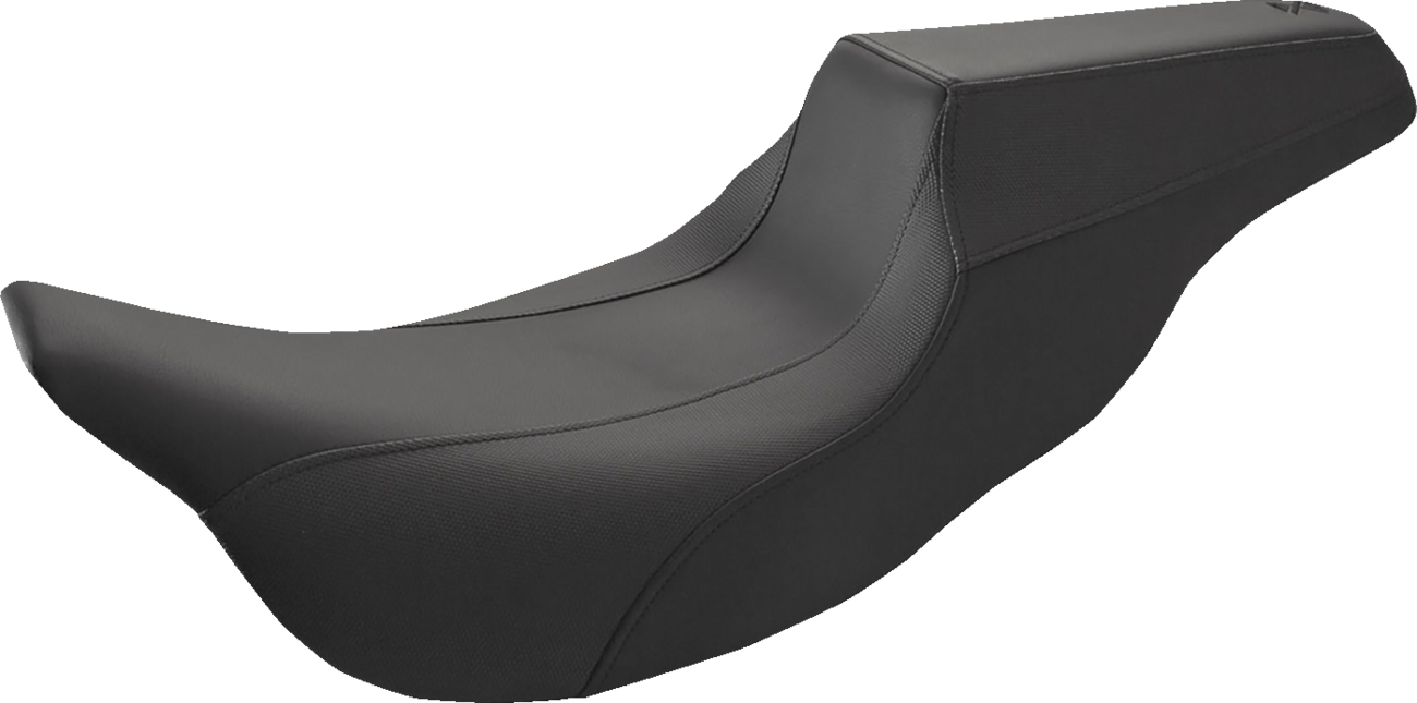SADDLEMEN FXR Division Signature Series Seat - Black w/ Perforated Inserts - FLH/FLT '23-'24 FD82307 — image 2