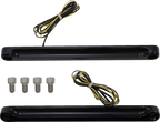 ALLOY ART LED Front Signal Light - FLSTF - Black/Smoke FDH-2 — image 1