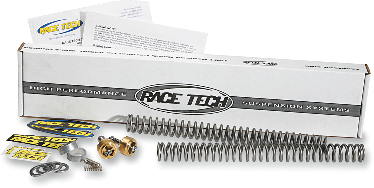 RACE TECH Complete Front End Suspension Kit - 1.00 kg/mm Spring FLEK S3810 — image 2