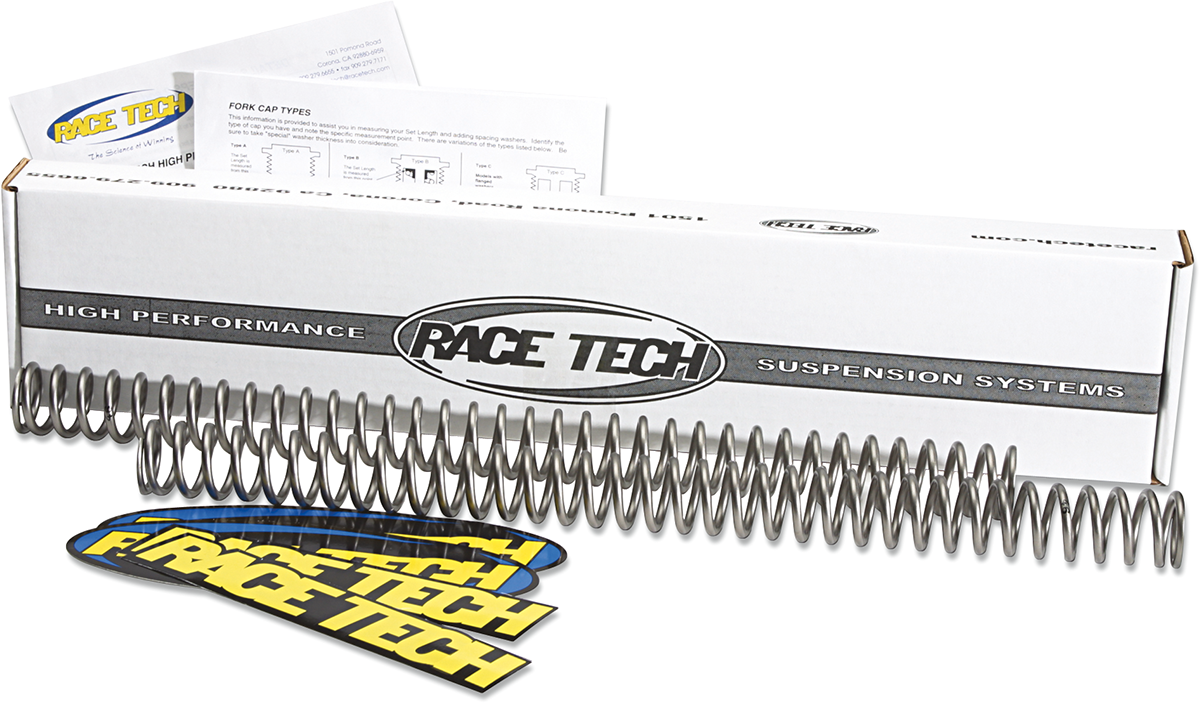 RACE TECH Fork Springs - 0.80 kg/mm - BMW/Harley-Davidson/Honda FRSP S3234080 — image 2