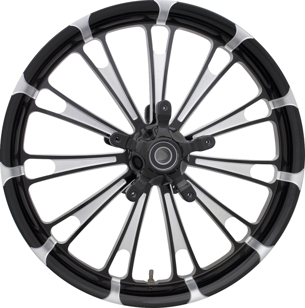 COASTAL MOTO Wheel - Fuel - Front - Dual Disc/with ABS - Black Cut - 23x3.75 - FL FUL-233-BC-ABST — image 1