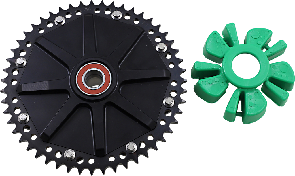 ALLOY ART Cush Drive Sprocket - Black - 51 Tooth G2CC51-11 — image 1