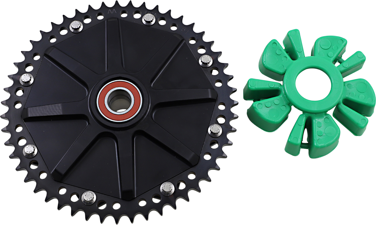 ALLOY ART Cush Drive Sprocket - Black - 51 Tooth G2CC51-11 — image 1