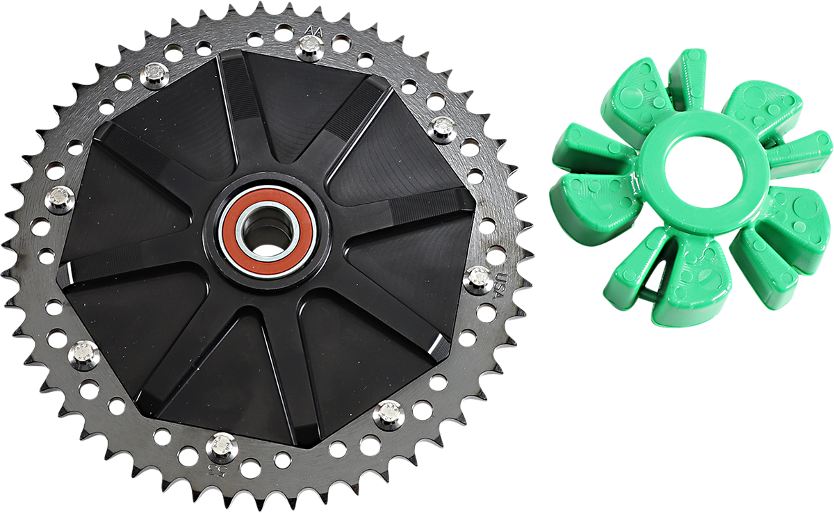 ALLOY ART Cush Drive Sprocket - Black - 53 Tooth G2CC53-11 — image 1