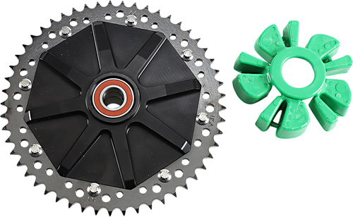 ALLOY ART Cush Drive Sprocket - Black - 53 Tooth G2CC53-11 — image 1