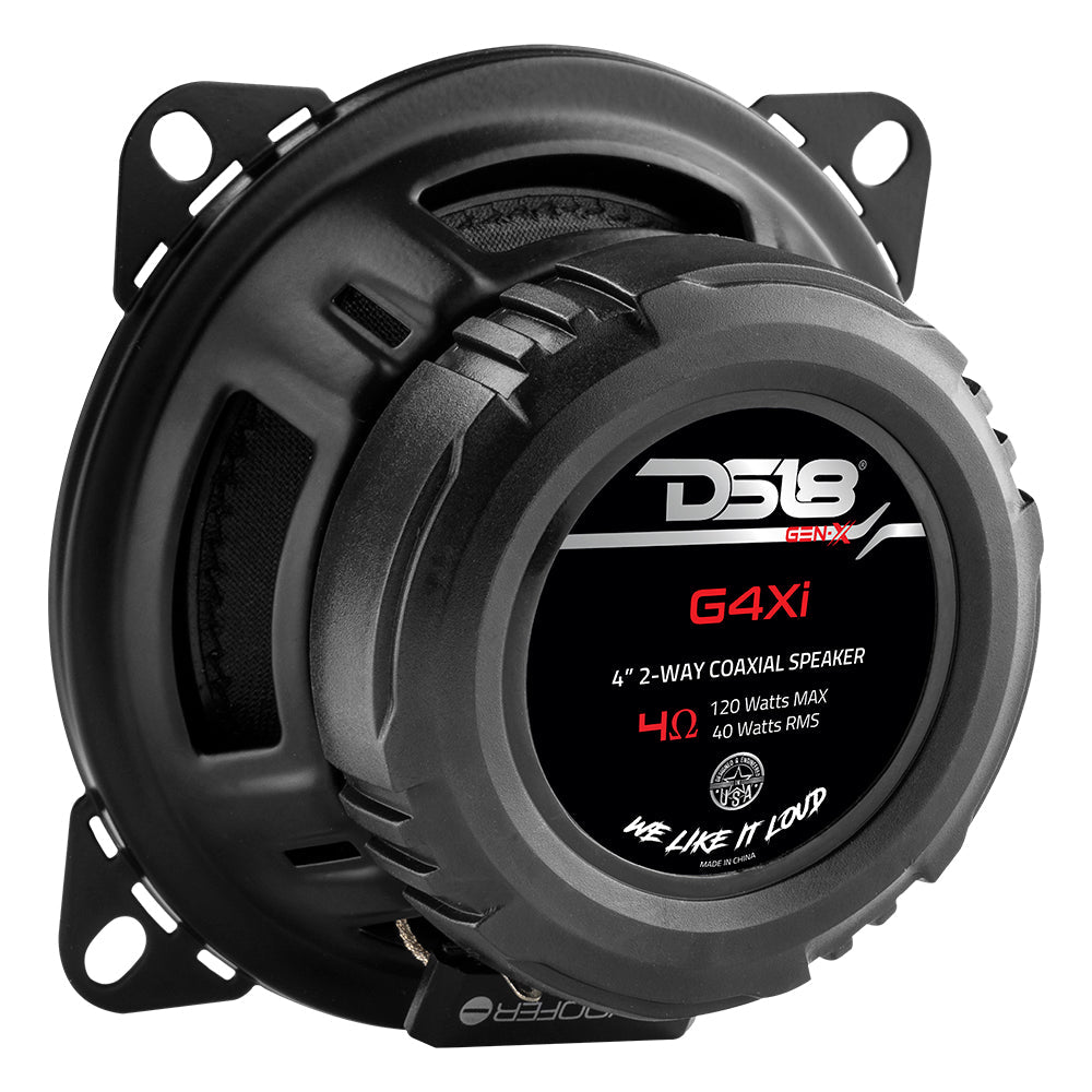 DS18 G4Xi GEN-X 4" 2-Way Coaxial Speakers 40 Watts Rms 4-Ohm — image 5