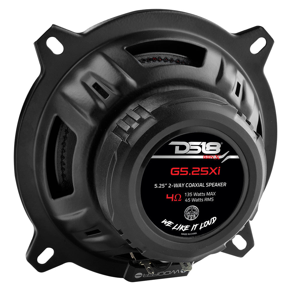 DS18 G5.25Xi GEN-X 5.25" 2-Way Coaxial Speakers 45 Watts Rms 4-Ohm — image 4