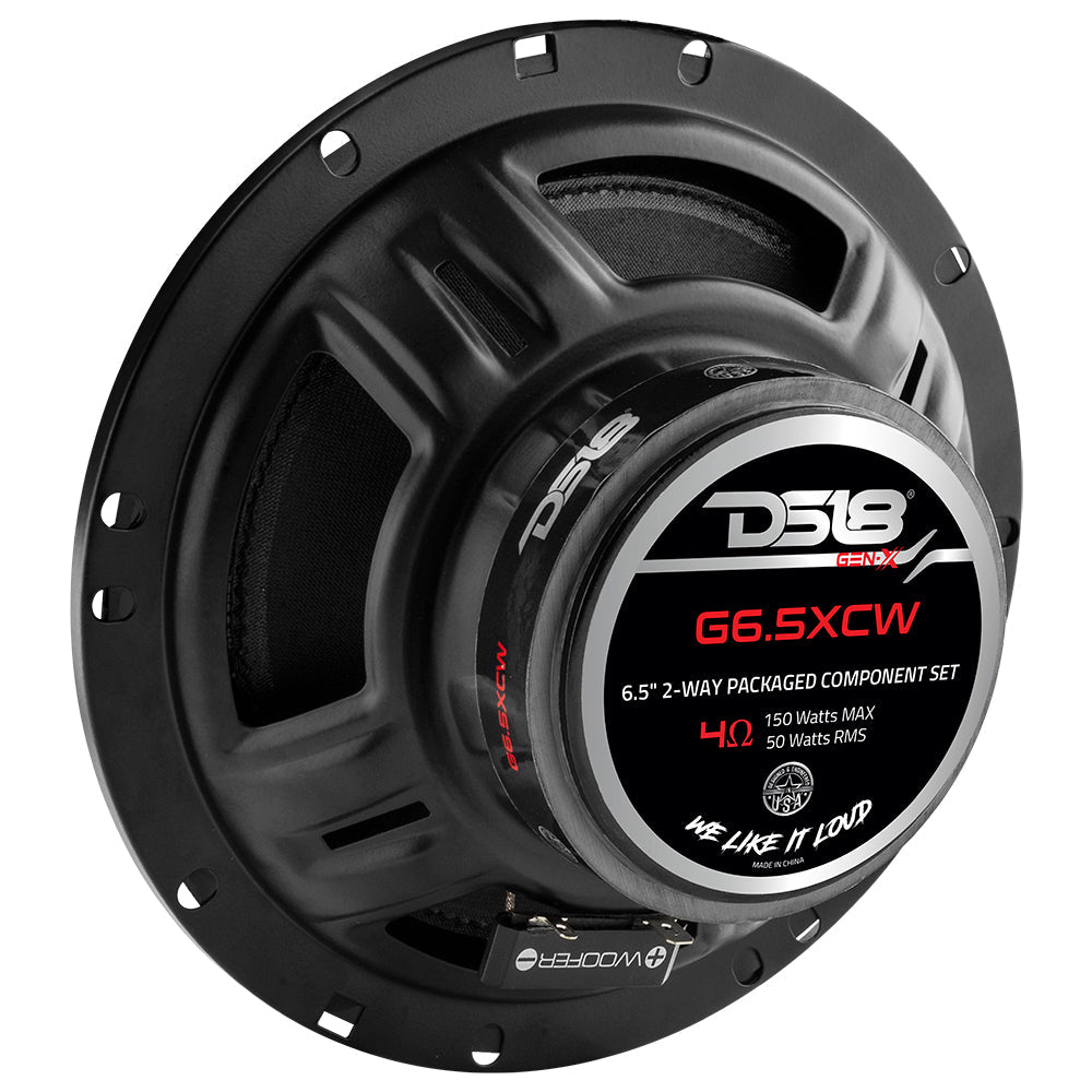 DS18 G6.5XC G6.5XC GEN-X 6.5" 2-Way Component Set Speaker System 150 Watts 4-Ohm — image 5